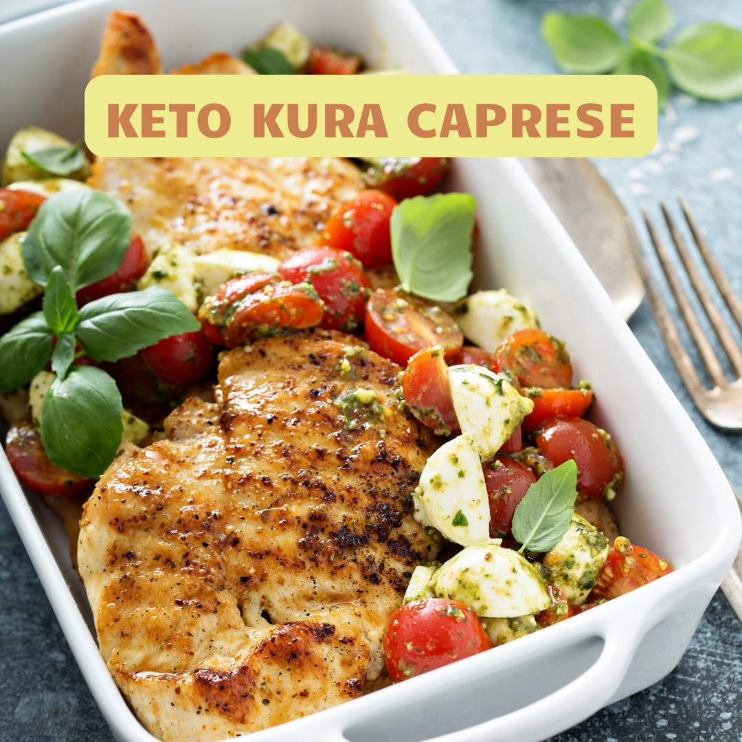 keto kura caprese