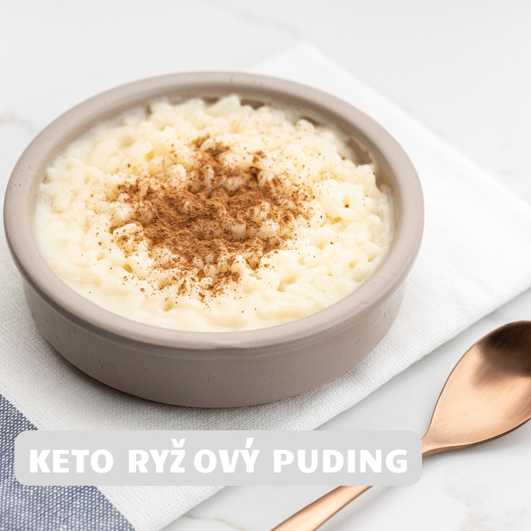 keto ryzovy puding