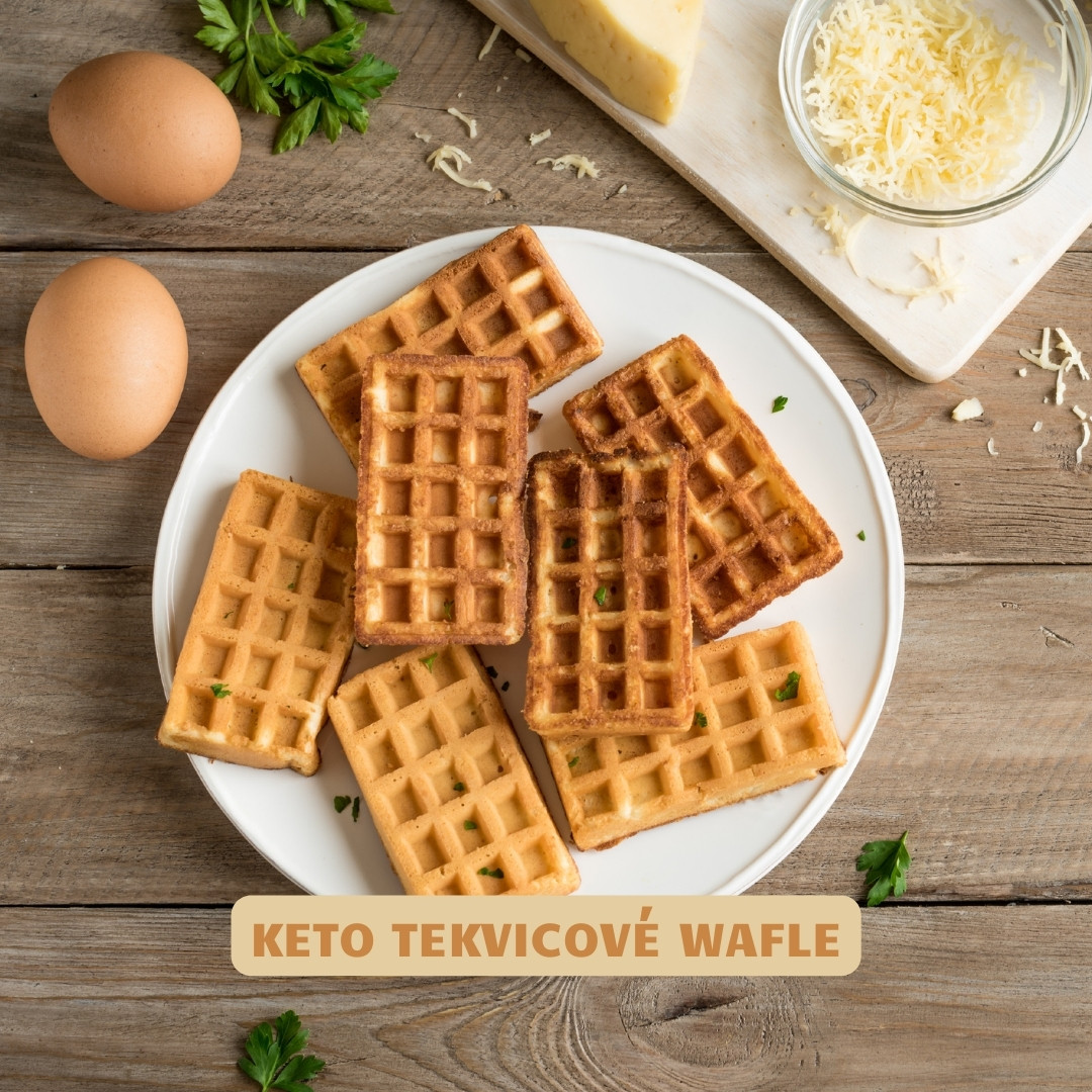 keto tekvicove wafle