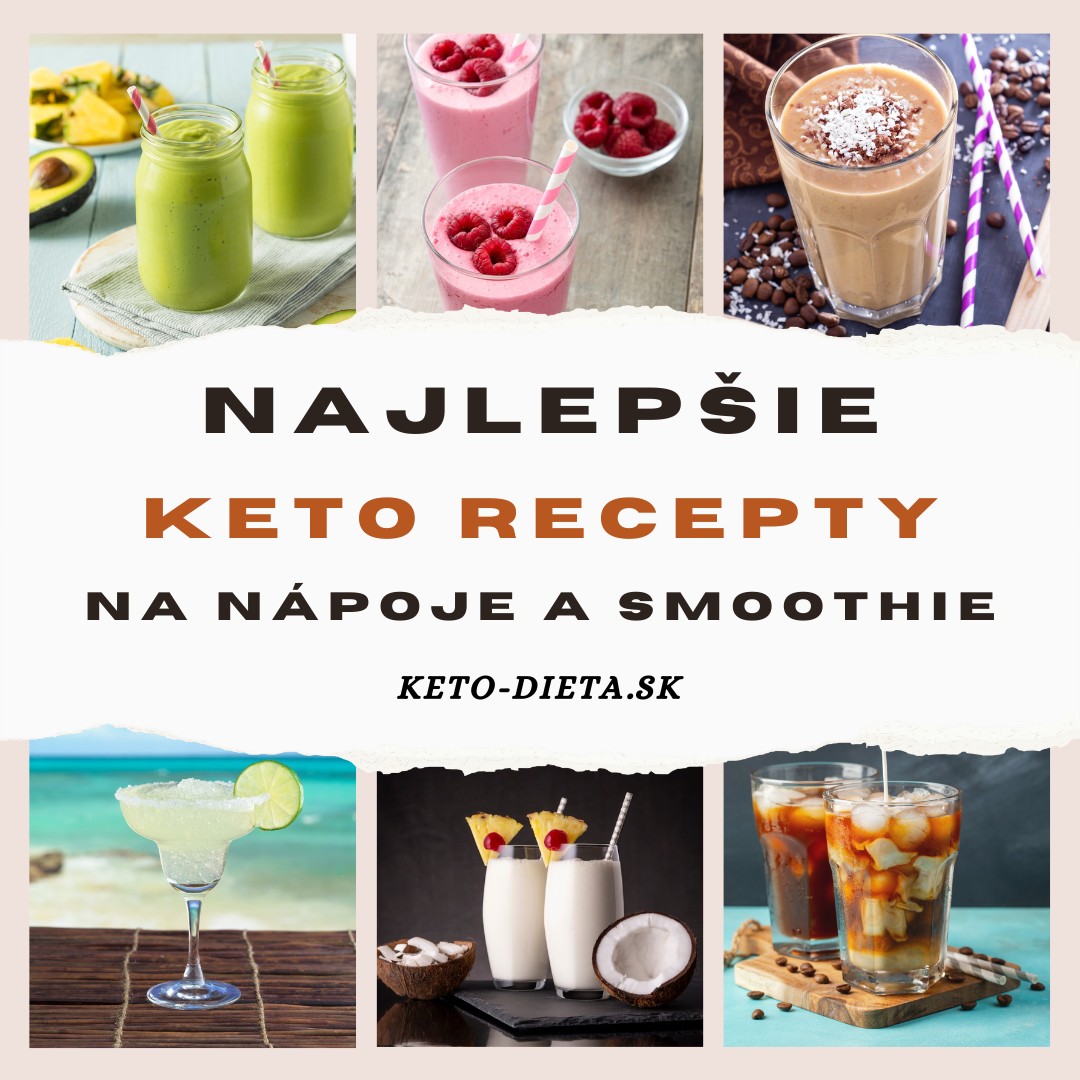 najlepsie keto recepty na napoje a smoothie