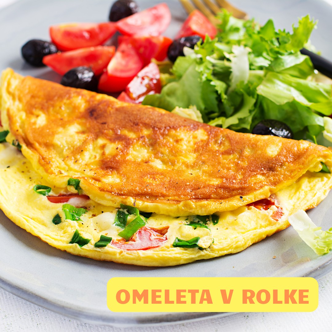 omeleta v rolke