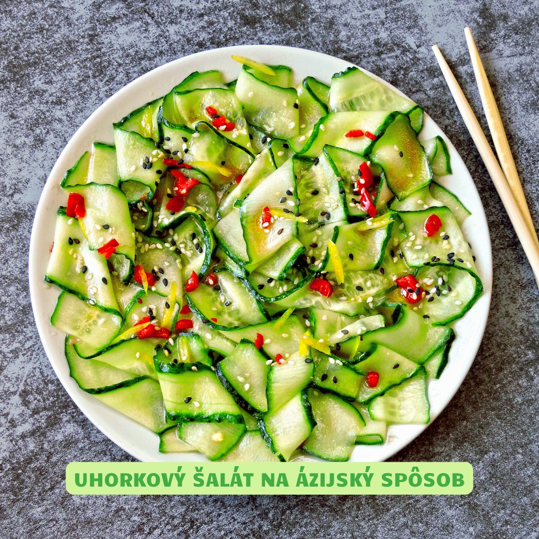 uhorkovy salat na azijsky sposob